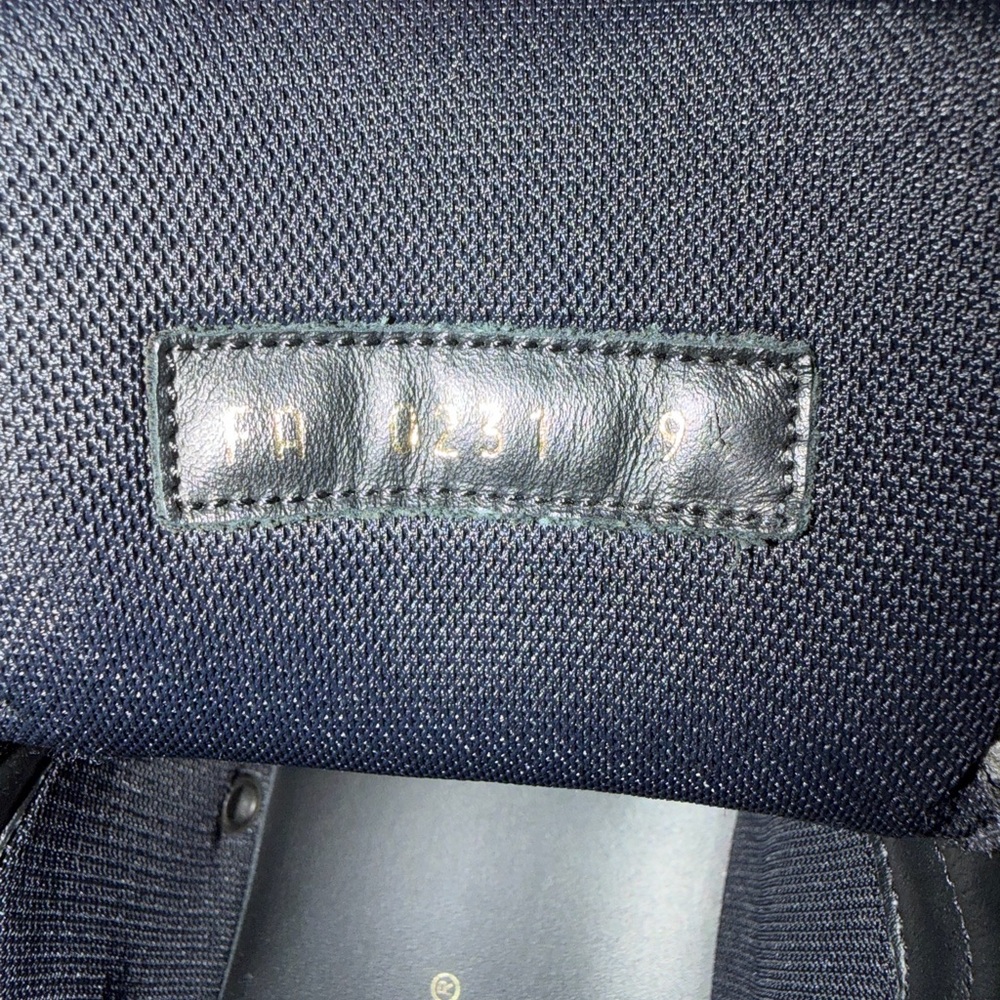Louis Vuitton Black Leather Sneakers - Picture 5 of 5